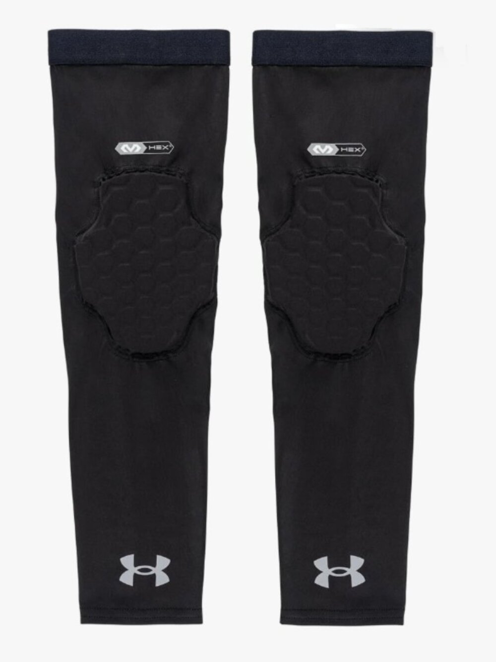 Under Armour Black Volleyball Padded Elbow Sleeves, Compression Sleeves, NWT